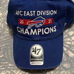 47 Blue AFC East Division Champions Hat